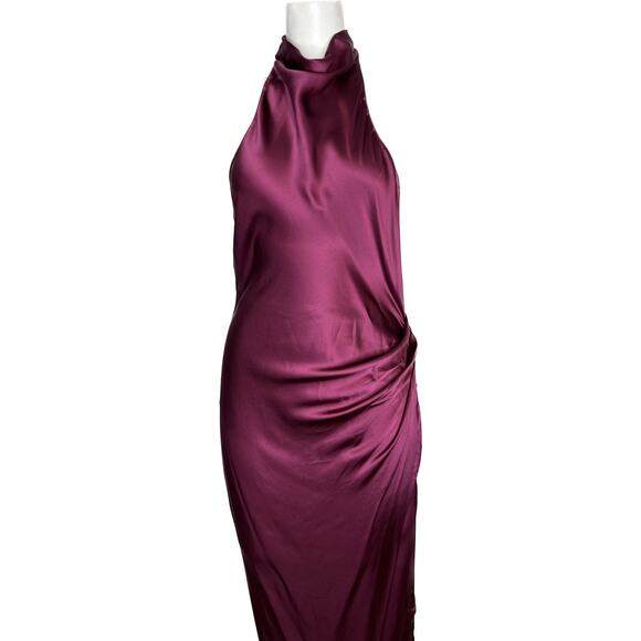 Amanda Uprichard X REVOLVE Samba Gown in Aubergine - Picture 6 of 11